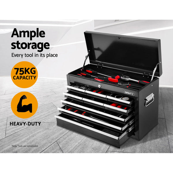 Giantz 15 Drawer Tool Box Cabinet Chest Trolley Toolbox Garage Storage Tool Cabinets & Cupboards