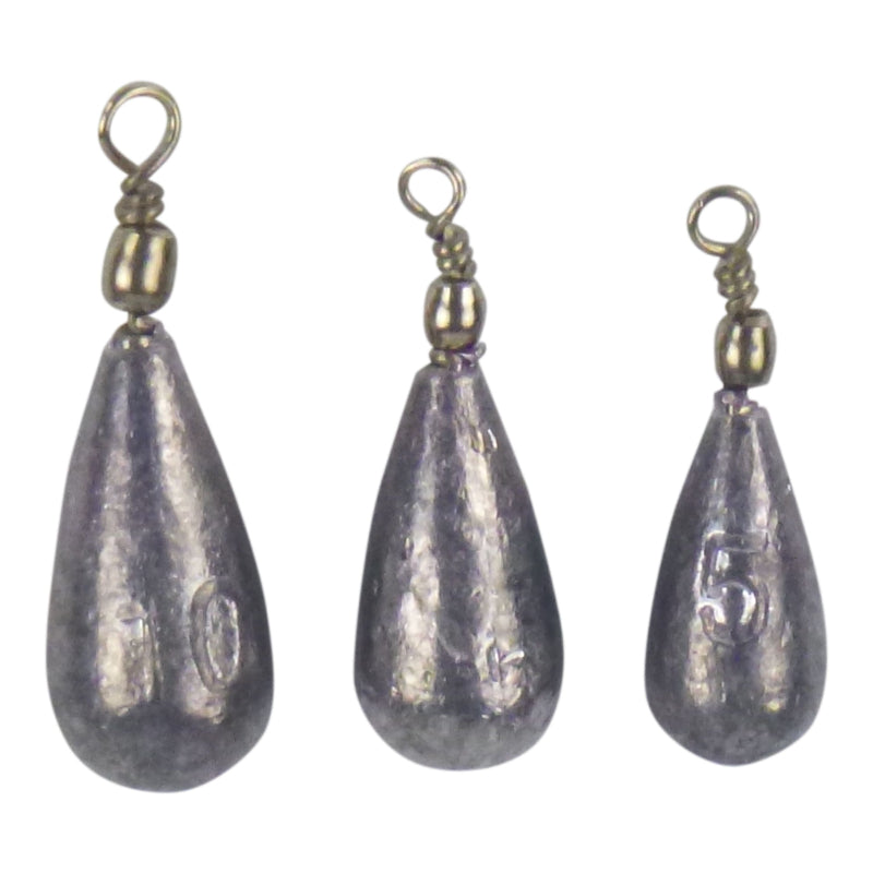 Swimerz 7Gm Teardrop Sinker Lead 15 Pack Sinkers & Weights