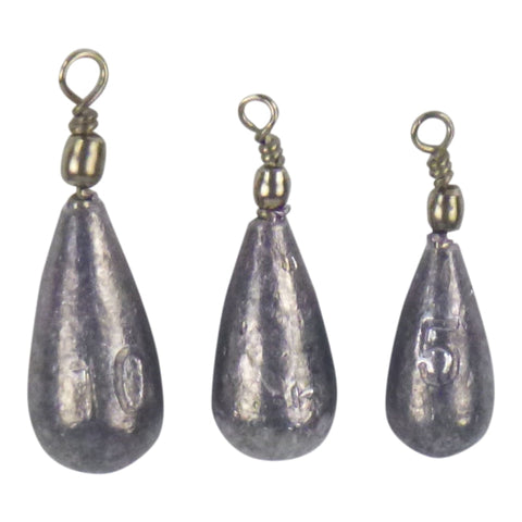 Swimerz 5Gm Teardrop Sinker Lead 20 Pack Sinkers & Weights