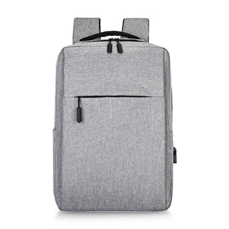 Laptop Backpack Travel Computer Bag Gray Cloud Laptop Cases & Bags