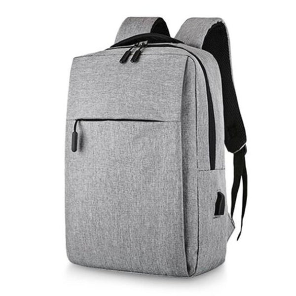 Laptop Backpack Travel Computer Bag Gray Cloud Laptop Cases & Bags