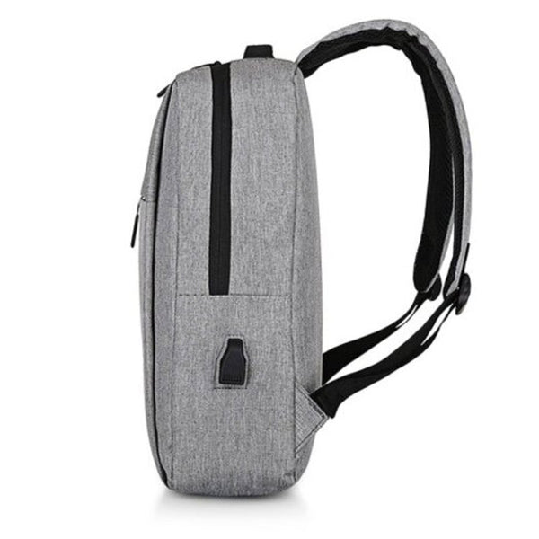 Laptop Backpack Travel Computer Bag Gray Cloud Laptop Cases & Bags