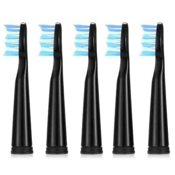 Teeteck Sg 949 Electric Toothbrush Replacement Head 5Pcs Black