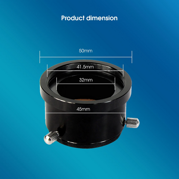 Telescope Accessories M42x0.75 To 1.25 Inchwith Three Screwsastronomy W / Brass Compression Ring Monocula Other Telescope Parts