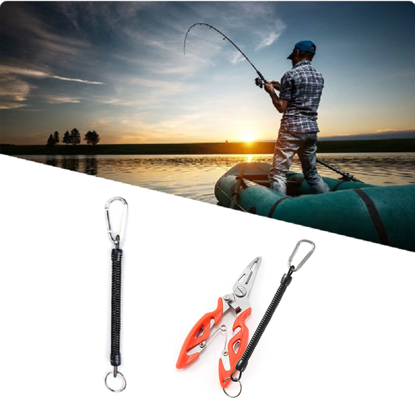 Telescopic Fishing Rope Special Tools Silver