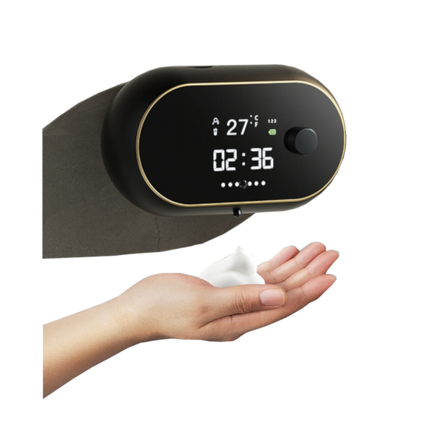 Temperature Display Induction Liquid Foam Automatic Soap Dispenser Soap Dishes & Dispensers