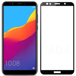 Tempered Glass Full Protective Film For Huawei Y6 2018 Black