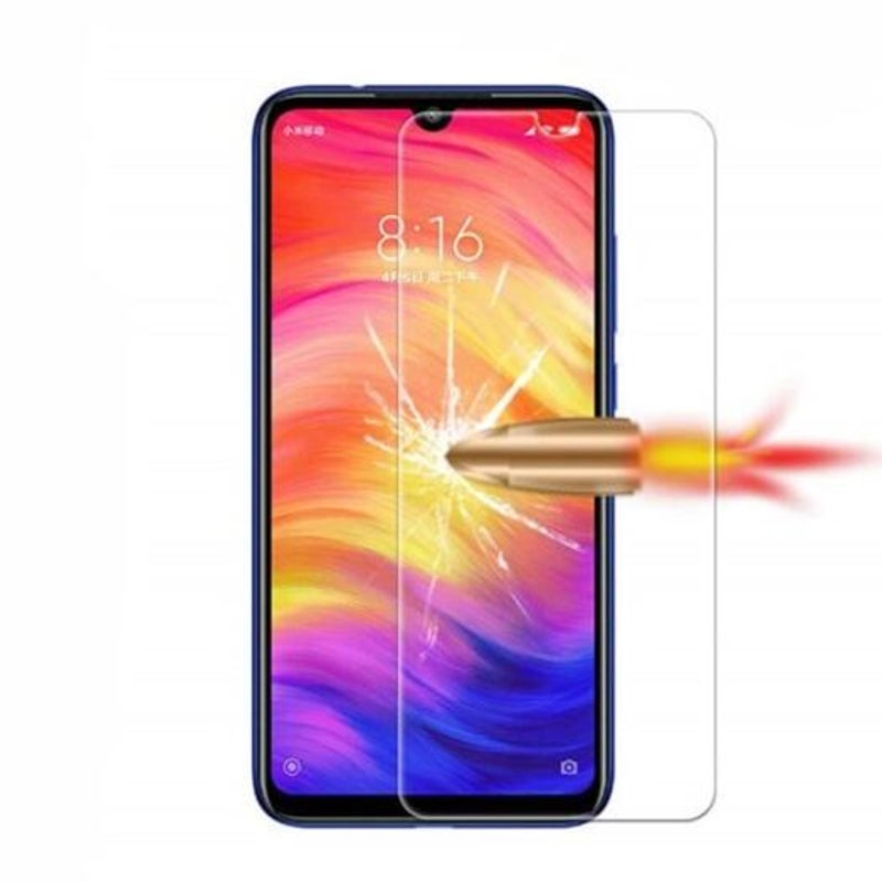 Tempered Glass Screen Protective Case For Xiaomi Redmi 7 / Note Transparent Screen Protectors