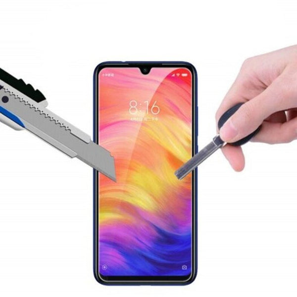 Tempered Glass Screen Protective Case For Xiaomi Redmi 7 / Note Transparent Screen Protectors