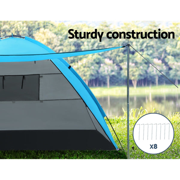 Weisshorn Camping Tent Beach Tents Hiking Sun Shade Shelter Fishing 2 4 Person Canopies & Shelters