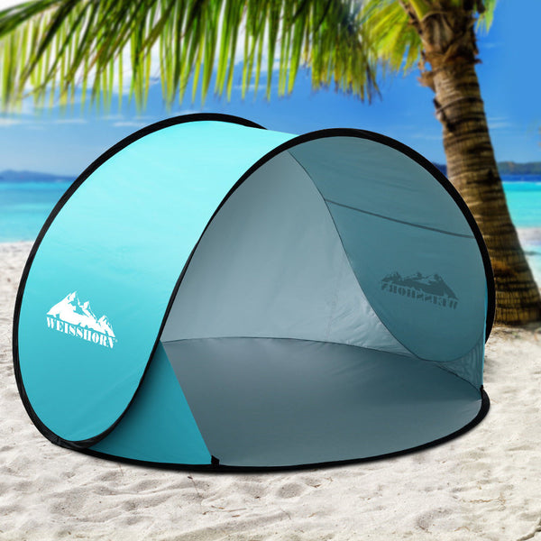 Weisshorn Pop Up Beach Tent Camping Portable Sun Shade Shelter Fishing Pop Up Beach Tents