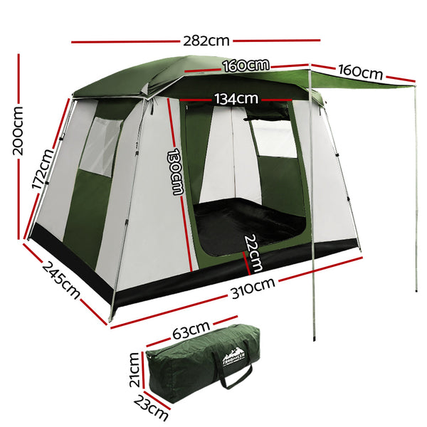 Weisshorn Camping Tent 6 Person Family Hiking Dome Tents