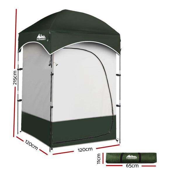 Weisshorn Shower Tent Outdoor Camping Portable Changing Room Toilet Ensuite Portable Showers & Accessories