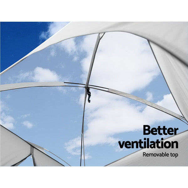 Weisshorn Shower Tent Outdoor Camping Portable Changing Room Toilet Ensuite Portable Showers & Accessories