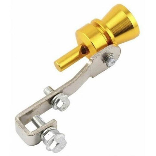 The Car's Exhaust Turbine Drain Valve Simulation Loud Whistle Golden Brown Exhaust Systems