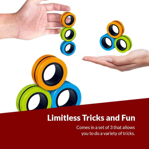 The Magnetic Fidget Rings Fidget Blocks