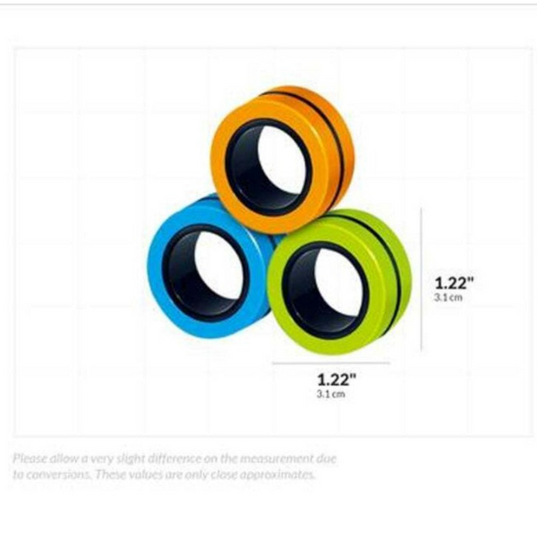 The Magnetic Fidget Rings Fidget Blocks