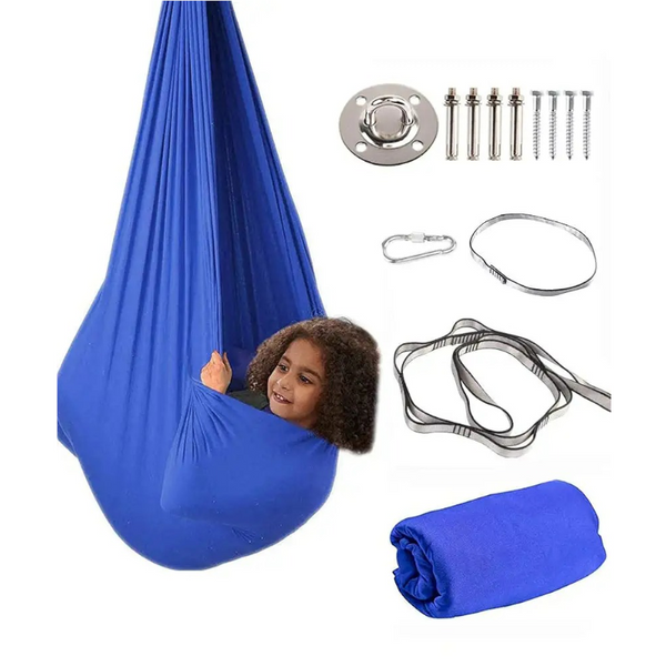 Therapy Sensory Swing Hanging Egg Nylon Chair Autism Needs Sensory Toys