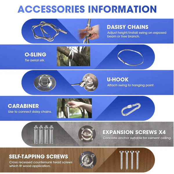 Therapy Sensory Swing Hanging Egg Nylon Chair Autism Needs Sensory Toys