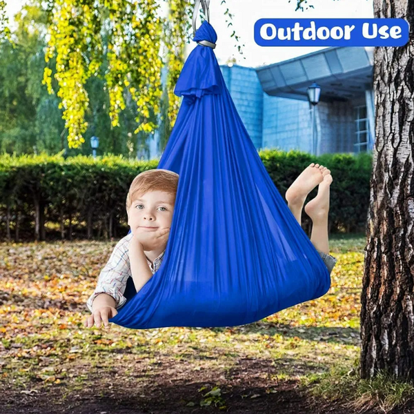 Therapy Sensory Swing Hanging Egg Nylon Chair Autism Needs Sensory Toys
