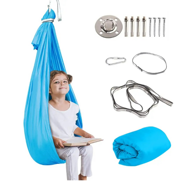 Therapy Sensory Swing Hanging Egg Nylon Chair Autism Needs Sensory Toys