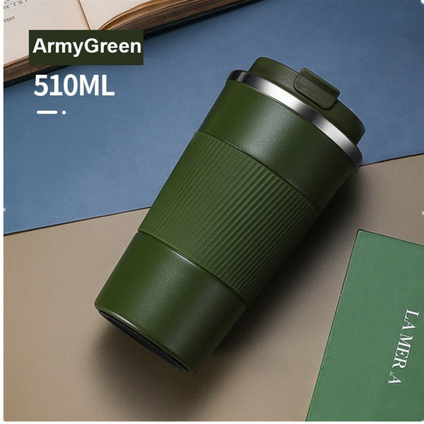 Thermos Coffee Mug Stainless Steel Tumbler Vacuum Flask Bottle Tea Travel Thermocup Insulated Cup Drinkware