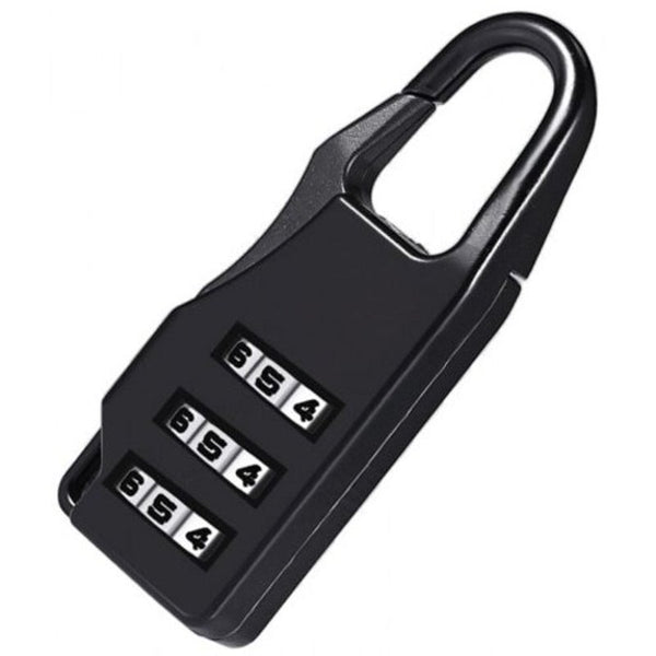 Three Digit Password Lock Black Door Locks & Lock Mechanisms