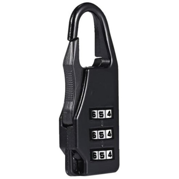 Three Digit Password Lock Black Door Locks & Lock Mechanisms