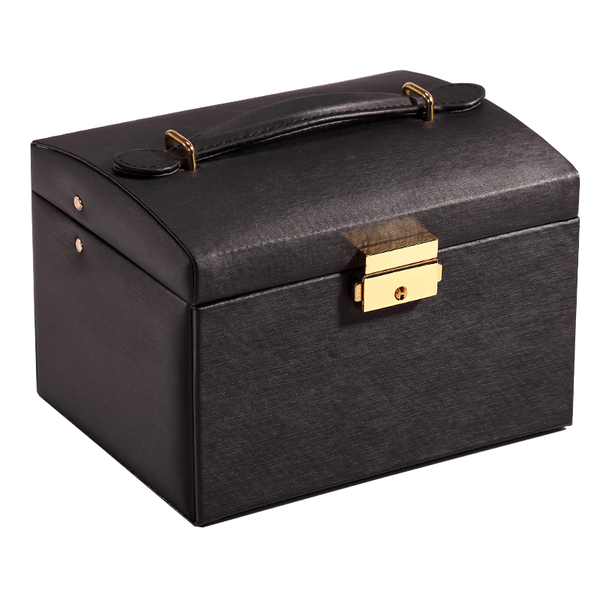 Veile Studios Three Tier Portable Jewellry Organiser Storage Box Drawers Jewellery Boxes