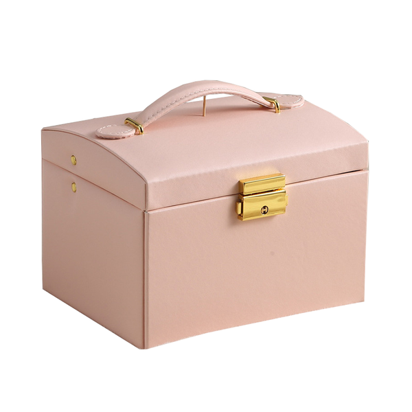 Veile Studios Three Tier Portable Jewellry Organiser Storage Box Drawers Jewellery Boxes