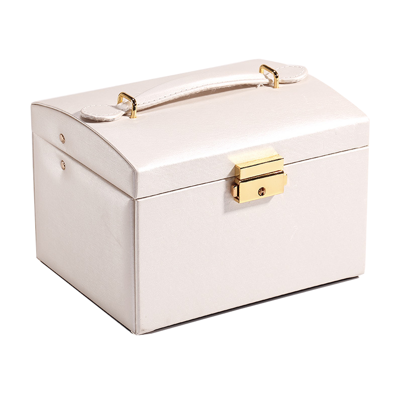 Veile Studios Three Tier Portable Jewellry Organiser Storage Box Drawers Jewellery Boxes