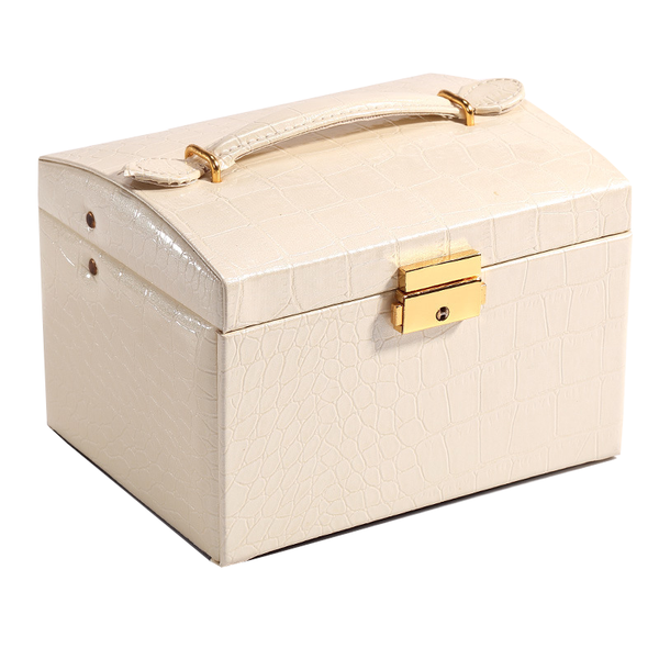 Veile Studios Three Tier Portable Jewellry Organiser Storage Box Drawers Jewellery Boxes