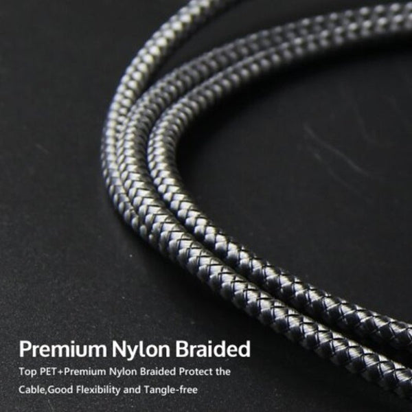 Usb Cable For Iphone 6 7 8 Plus X Xs 2A Fast Charging Mobile Phone Cables Dark Gray 25Cm Cables & Adapters