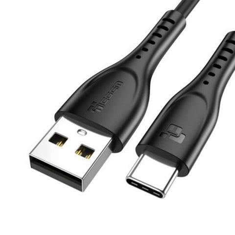 Usb Type C Cable 3A Fast Charging Data For Samsung S9 S8 Black 200Cm