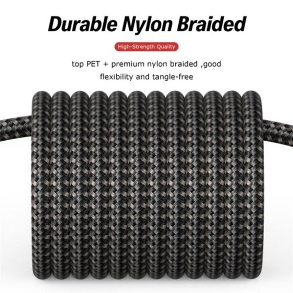 Usb Type C Cable 3A Fast Charging Charger Black 30Cm Cables & Adapters