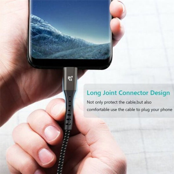 Usb Type C Cable Ubs 3A Fast Charging Sync Data Gray 30Cm Cables & Adapters