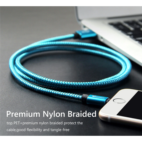 Usb Cable For Iphone 6 6S 7 8 Plus X Xs Xr 2A Fast Charging Cables Blue 25Cm Cables & Adapters