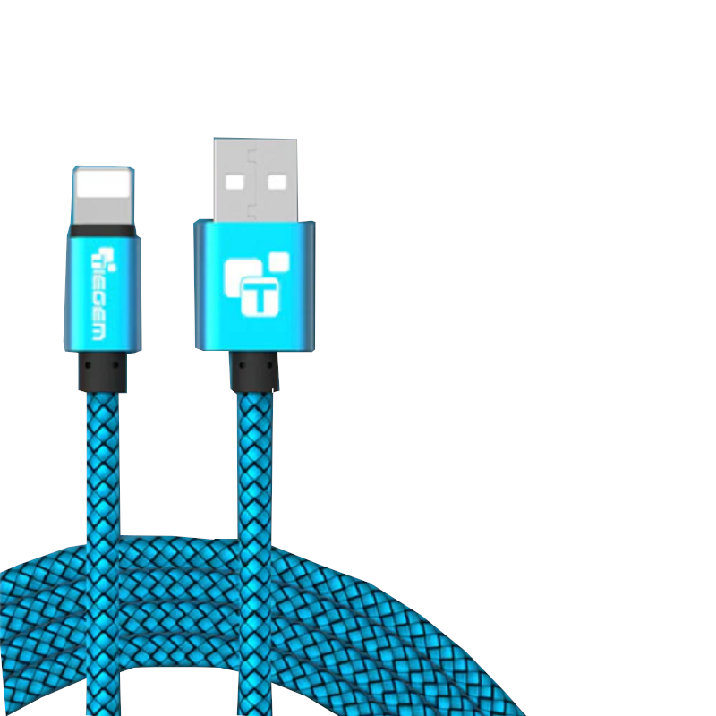 Usb Cable For Iphone 6 6S 7 8 Plus X Xs Xr 2A Fast Charging Cables Blue 25Cm Cables & Adapters