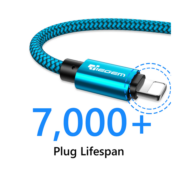 Usb Cable For Iphone 6 6S 7 8 Plus X Xs Xr 2A Fast Charging Cables Blue 25Cm Cables & Adapters