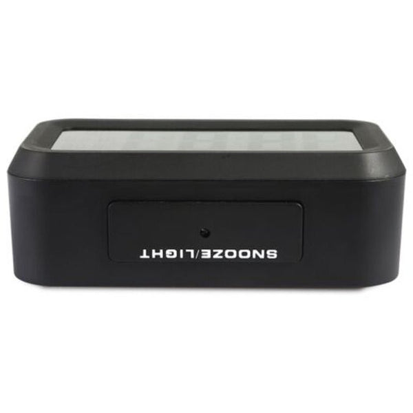 Timer Calendar Temperature Alarm Clock Black Alarm Clocks & Clock Radios