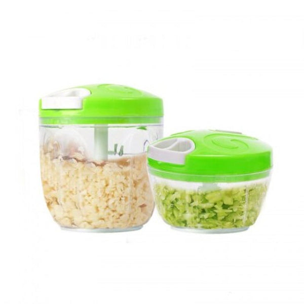 Manual Food Processor Chopper Blender Slicer 520Ml Peelers & Slicers