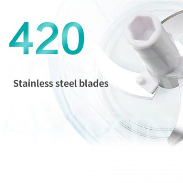 Manual Food Processor Chopper Blender Slicer 520Ml Peelers & Slicers
