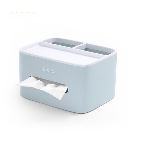 Multi Function Remote Control Storage Cosmetic Tissue Holder Box Tissue Box Covers