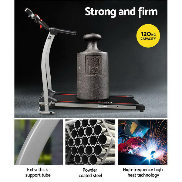 Everfit Treadmill Electric Home Gym Exercise Machine Fitness Equipment Physical Treadmills