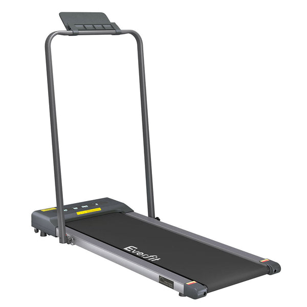 Everfit Treadmill Electric Walking Pad Home Gym Office Fitness 380Mm Grey Treadmills