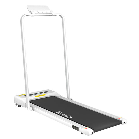 Everfit Treadmill Electric Walking Pad Home Gym Office Fitness 380Mm White Treadmills