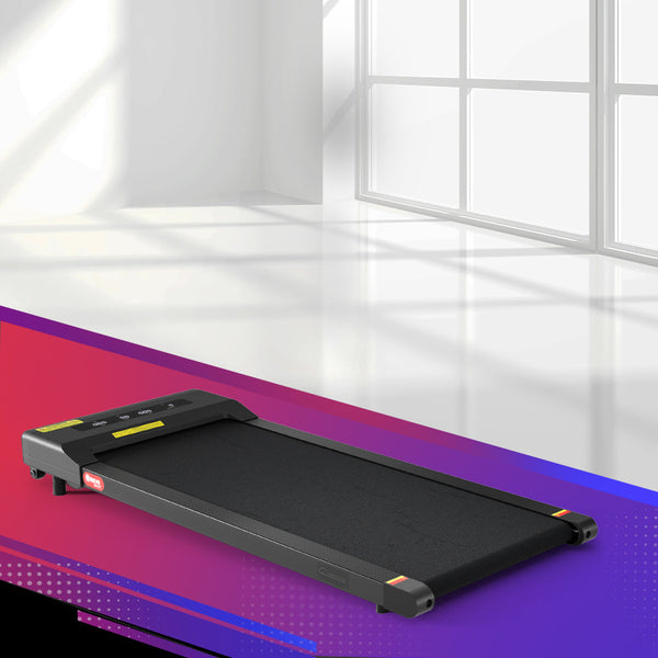 Everfit Treadmill Electric Walking Pad Home Gym Office Fitness 400Mm Black Treadmills