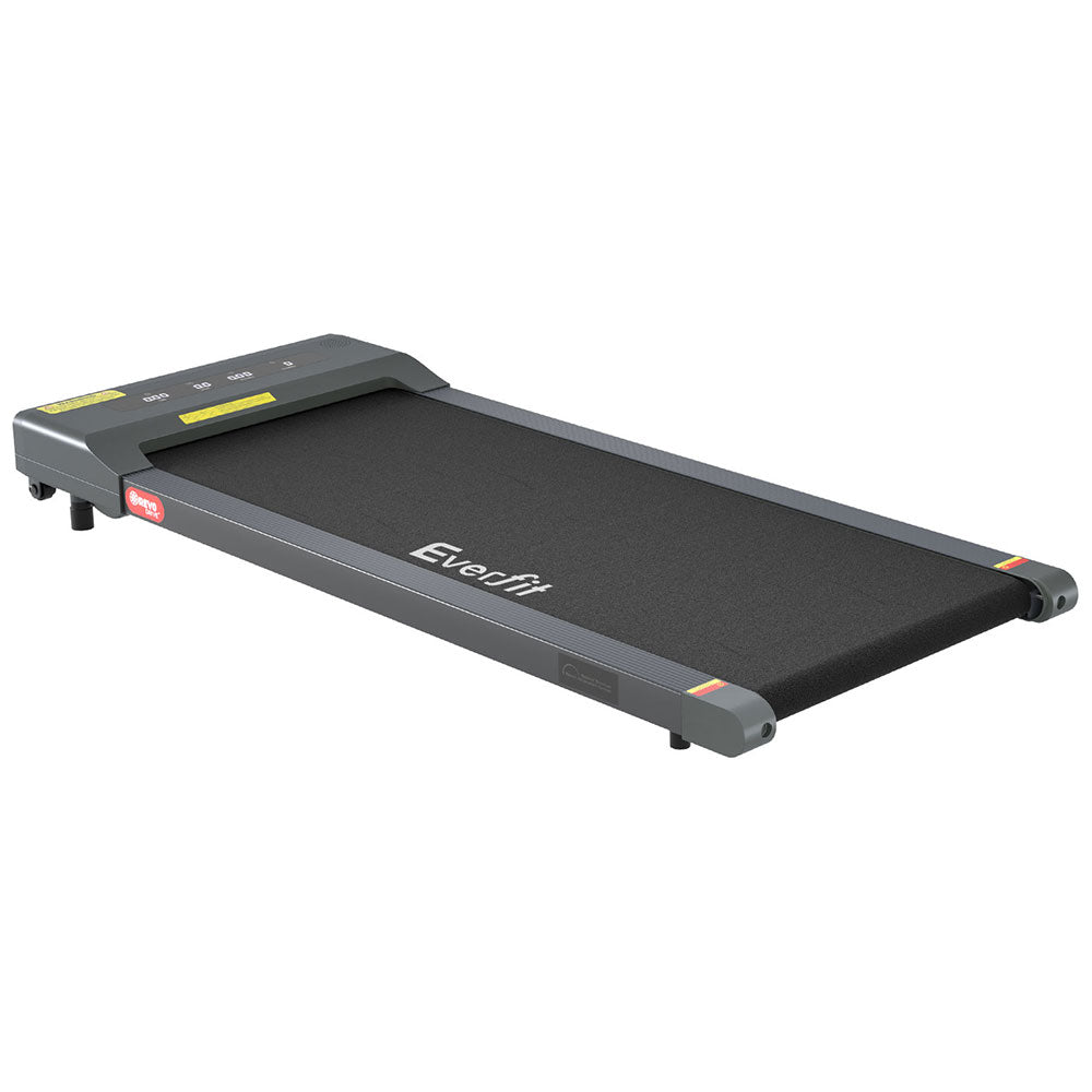 Everfit Treadmill Electric Walking Pad Home Gym Office Fitness 400Mm Grey Treadmills