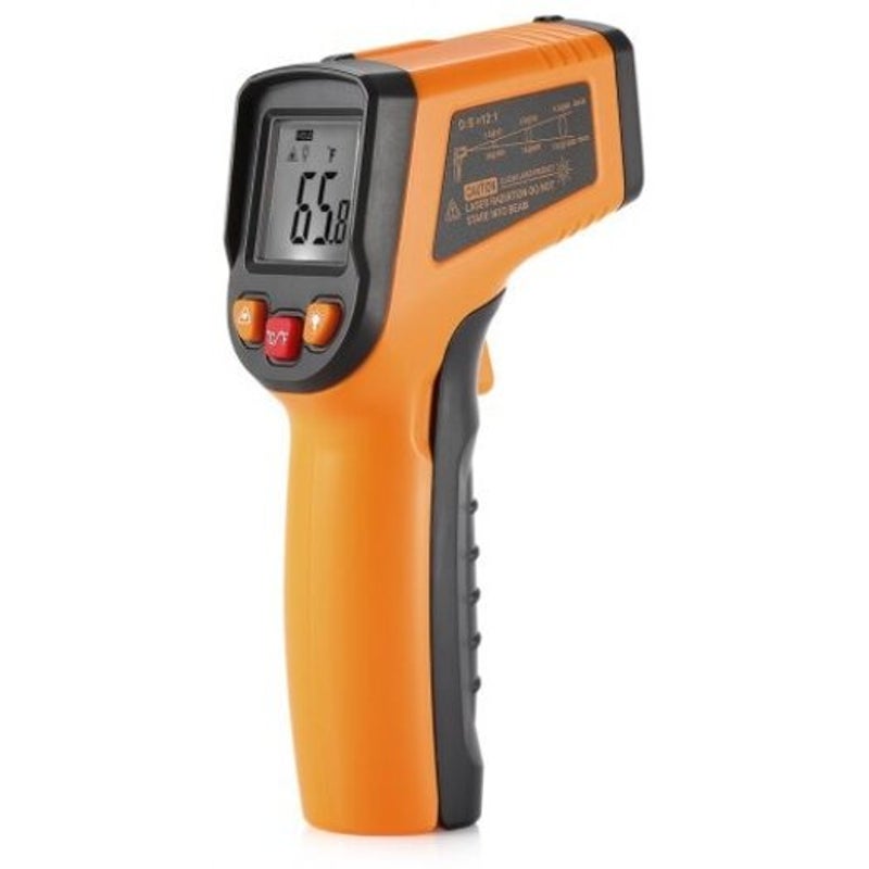 Handheld Non Contact Infrared Thermometer Digital Lcd Laser Temperature Meter Gun Thermometers