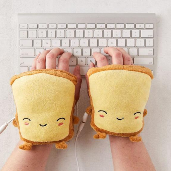 Toasty Bread Usb Glove Warmers Hand Warmers